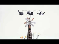 Outlet A Chill In The Air Weathervane Halloween Village Accessories