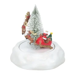 Discount Animated Christmas Eve Sleigh Village Accessories