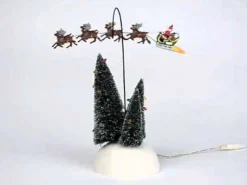 Sale Animated Flaming Sleigh The Original Snow Village