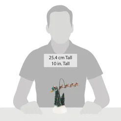 Sale Animated Flaming Sleigh The Original Snow Village