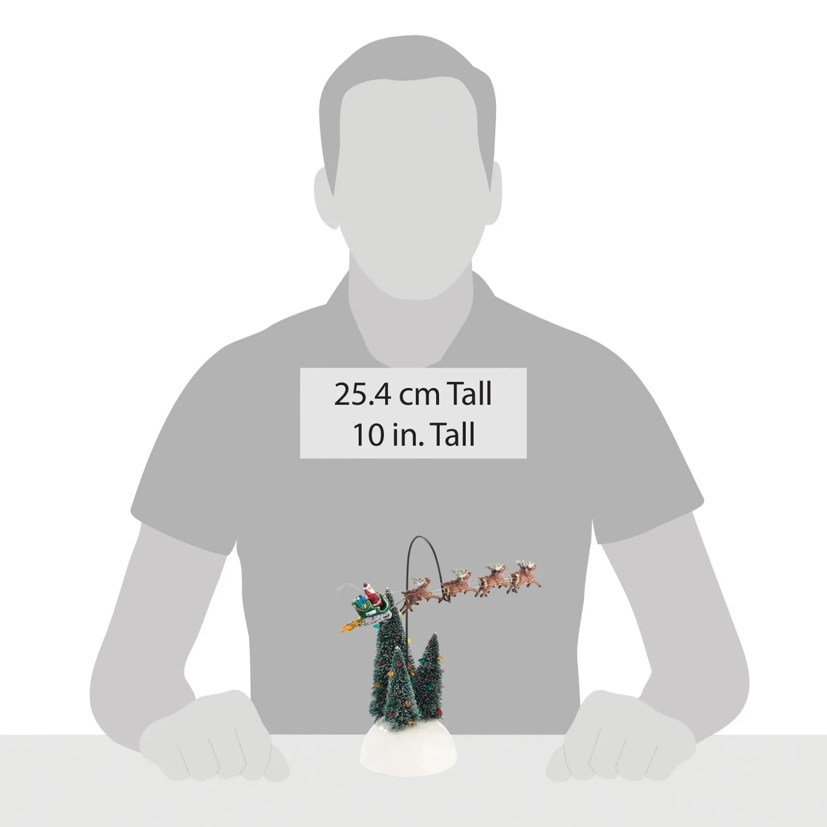 Sale Animated Flaming Sleigh The Original Snow Village