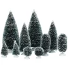 New Bag-O-Frosted Topiaries, Small Village Accessories