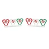Outlet Candy Cane Fence Set of 2 Village Accessories