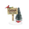 Discount Cardinal Christmas Sign Village Accessories