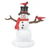 Sale Cardinal Christmas Snowman Village Accessories