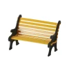 City Wrought Iron Park Bench Village Accessories