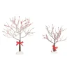 Clearance Crabapple Tree With Ribbon Village Accessories