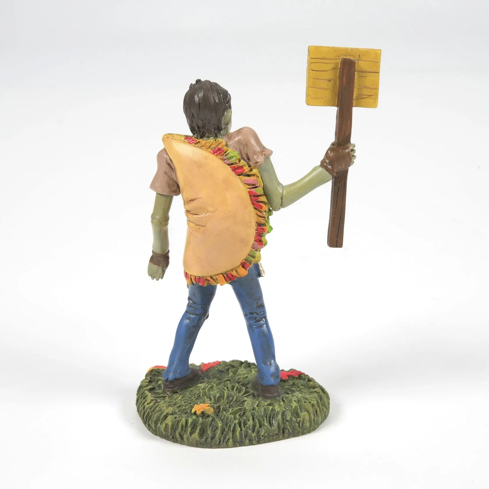 New Eat More Brains Snow Village Halloween