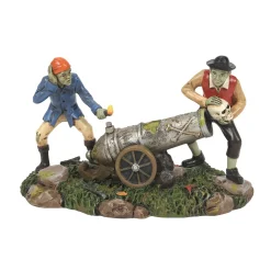 Online Explosive Skullduggery Snow Village Halloween