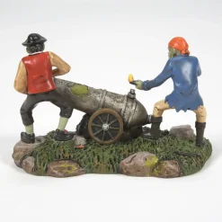 Online Explosive Skullduggery Snow Village Halloween