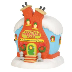 Flue Who's Fireplace Place Grinch™ Village
