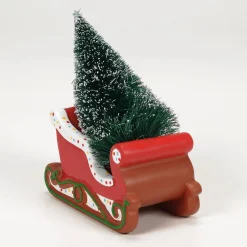 Outlet Gingerbread Christmas Sleigh Village Accessories