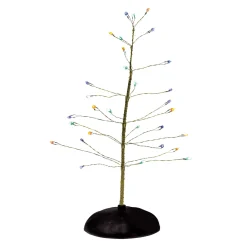 Hot Halloween Multi-Color Tree Halloween Village Accessories