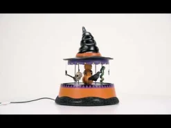 Best Haunted Scary Go Round Halloween Village Accessories