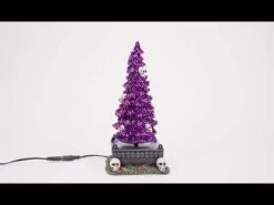 Hot Haunted Skull Tree Halloween Village Accessories