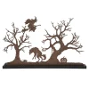 Best Haunted Woods Silhouette Halloween Village Accessories