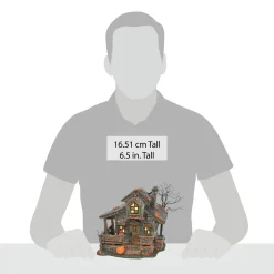 Ichabod Crane's House Snow Village Halloween