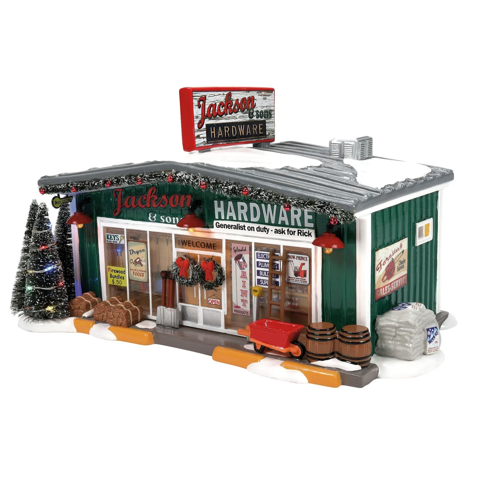 Sale Jackson & Sons Hardware The Original Snow Village