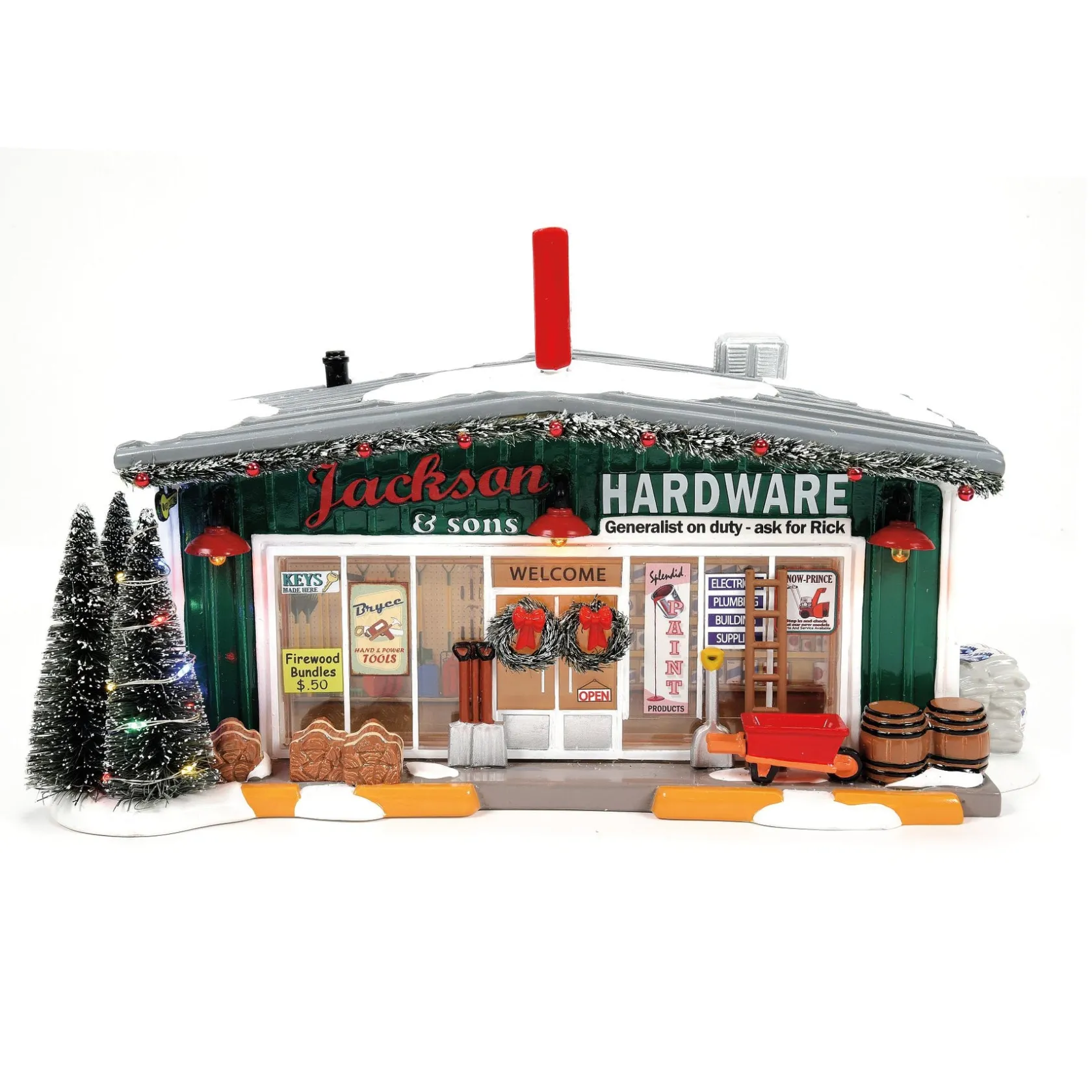 Sale Jackson & Sons Hardware The Original Snow Village