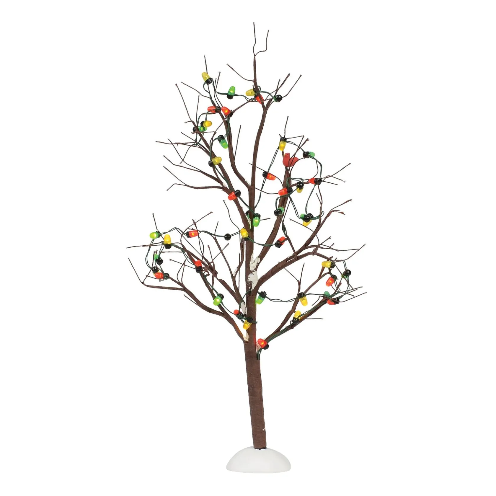 Best Lighted Xmas Bare Branch Tree Village Accessories