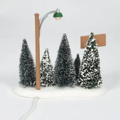 Best Lit Christmas Tree Lot Village Accessories