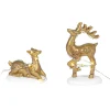 New Lit Deer Yard Decor Village Accessories