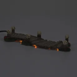 Online LIT Haunted Boardwalk Halloween Village Accessories