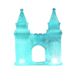 Hot Lit Ice Castle Gate Village Accessories