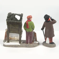 Hot London Newspaper Stand Dickens Village Series