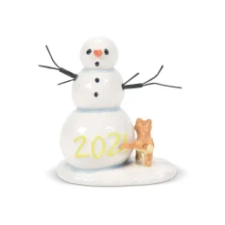 Clearance Lucky The Snowman 2021 Village Accessories