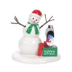 Lucky The Snowman 2022 Village Accessories