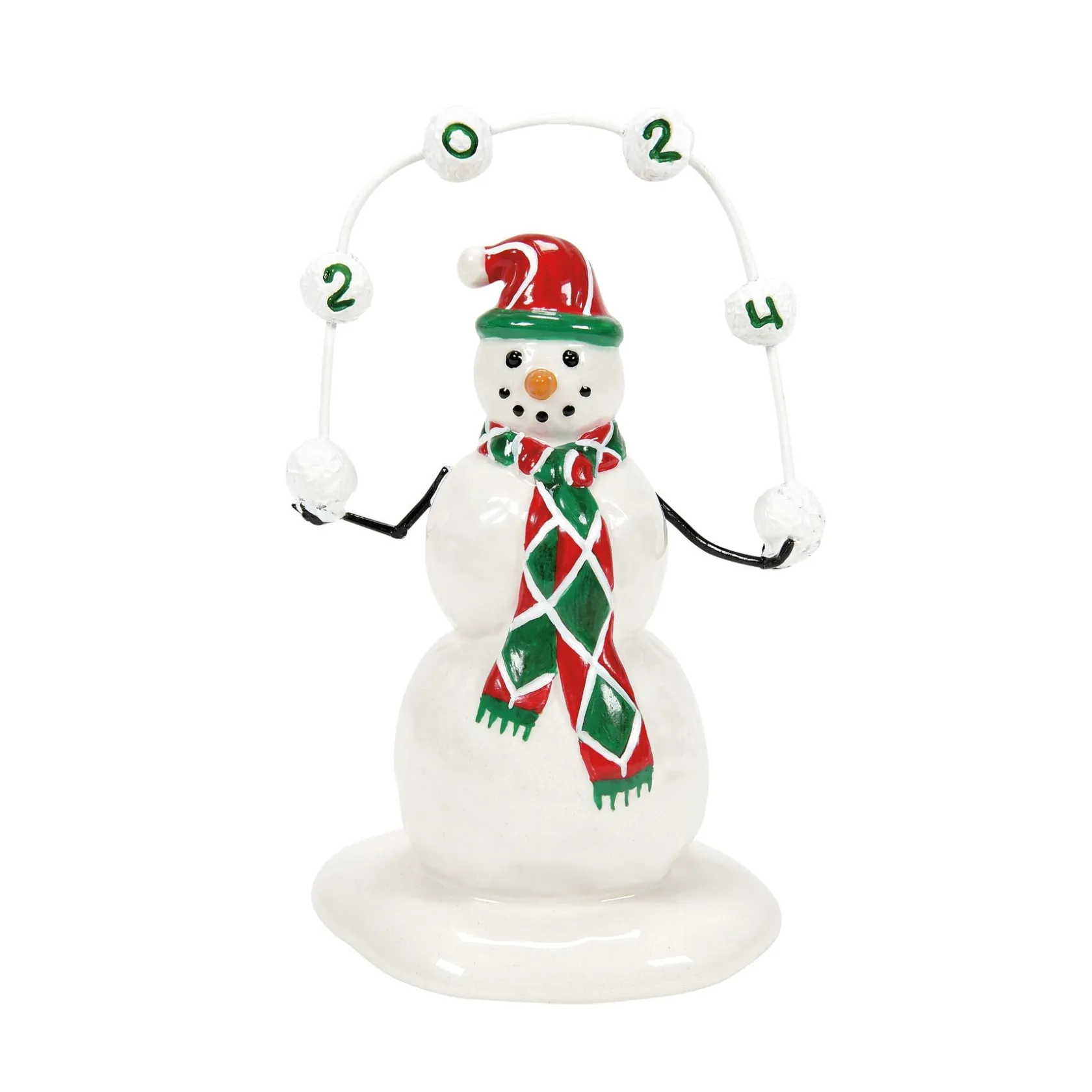 Clearance Lucky The Snowman 2024 Village Accessories