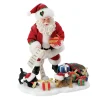 Clearance Naughty and Naughty Santa & His Pets