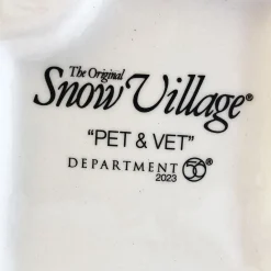 Hot Pet & Vet The Original Snow Village