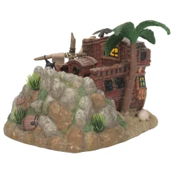Clearance Pirate Haven Hideaway Snow Village Halloween