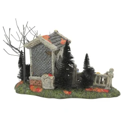 Clearance R.I.P. Cemetery Snow Village Halloween