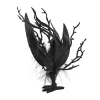 Rooted Raven Tree Halloween Village Accessories