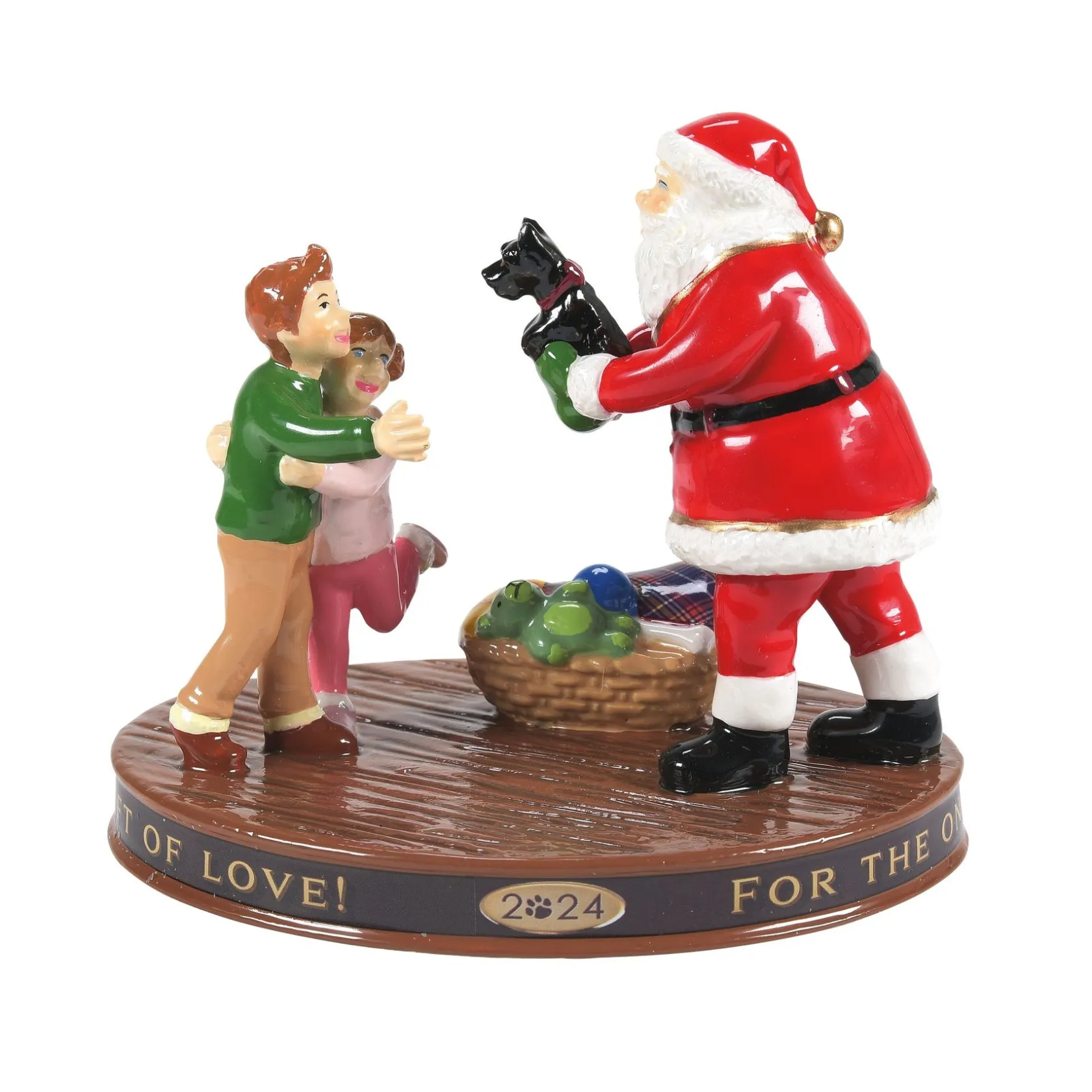 Discount Santa Comes To Town 2024 The Original Snow Village