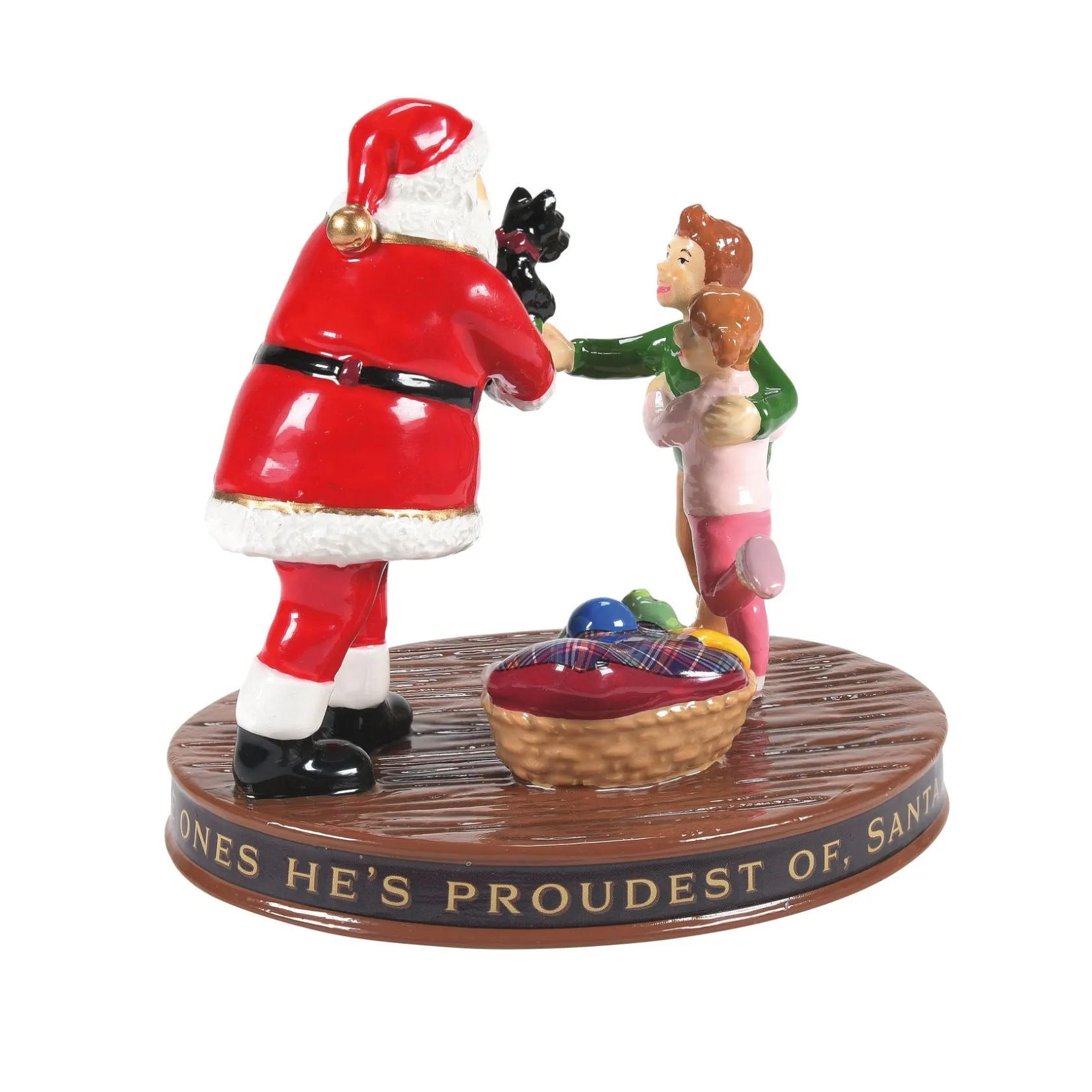 Discount Santa Comes To Town 2024 The Original Snow Village