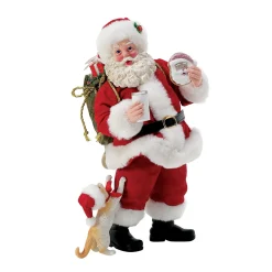 Clearance Scratching Post Santa & His Pets