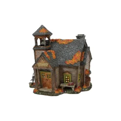 Sale Sleepy Hollow School House Snow Village Halloween