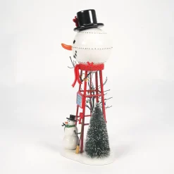 Online Snowman Watertower Village Accessories