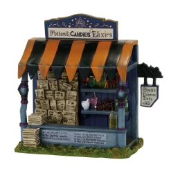 Sale Spells & Potions Kiosk Halloween Village Accessories
