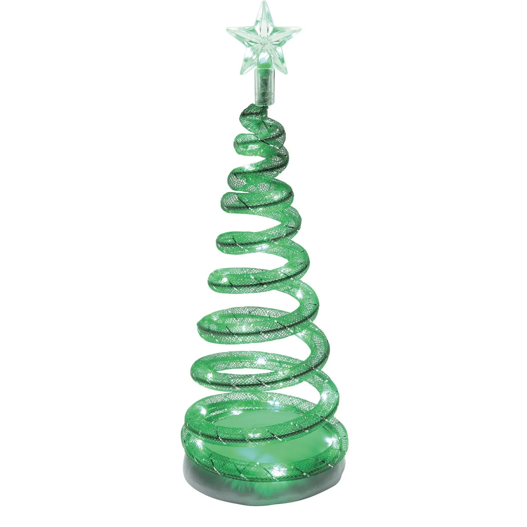 Discount Spiralight LED Tree Green Village Accessories