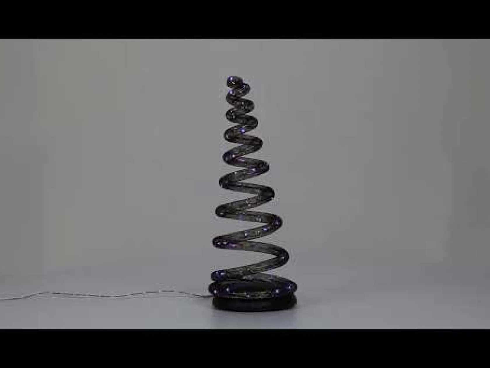 Best Spiralight LED Tree Purple Halloween Village Accessories