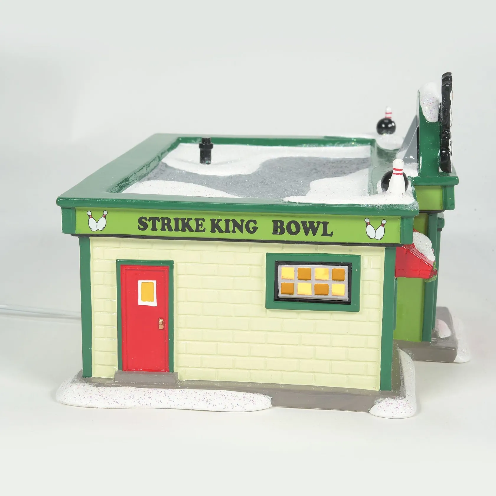 Hot Strike King Bowling Alley Peanuts® Village