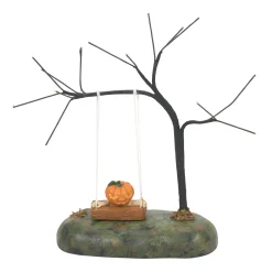 Sale Swinging Scary Gourd Halloween Village Accessories