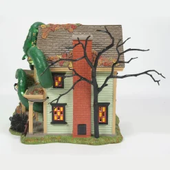 New The Kraken House Snow Village Halloween
