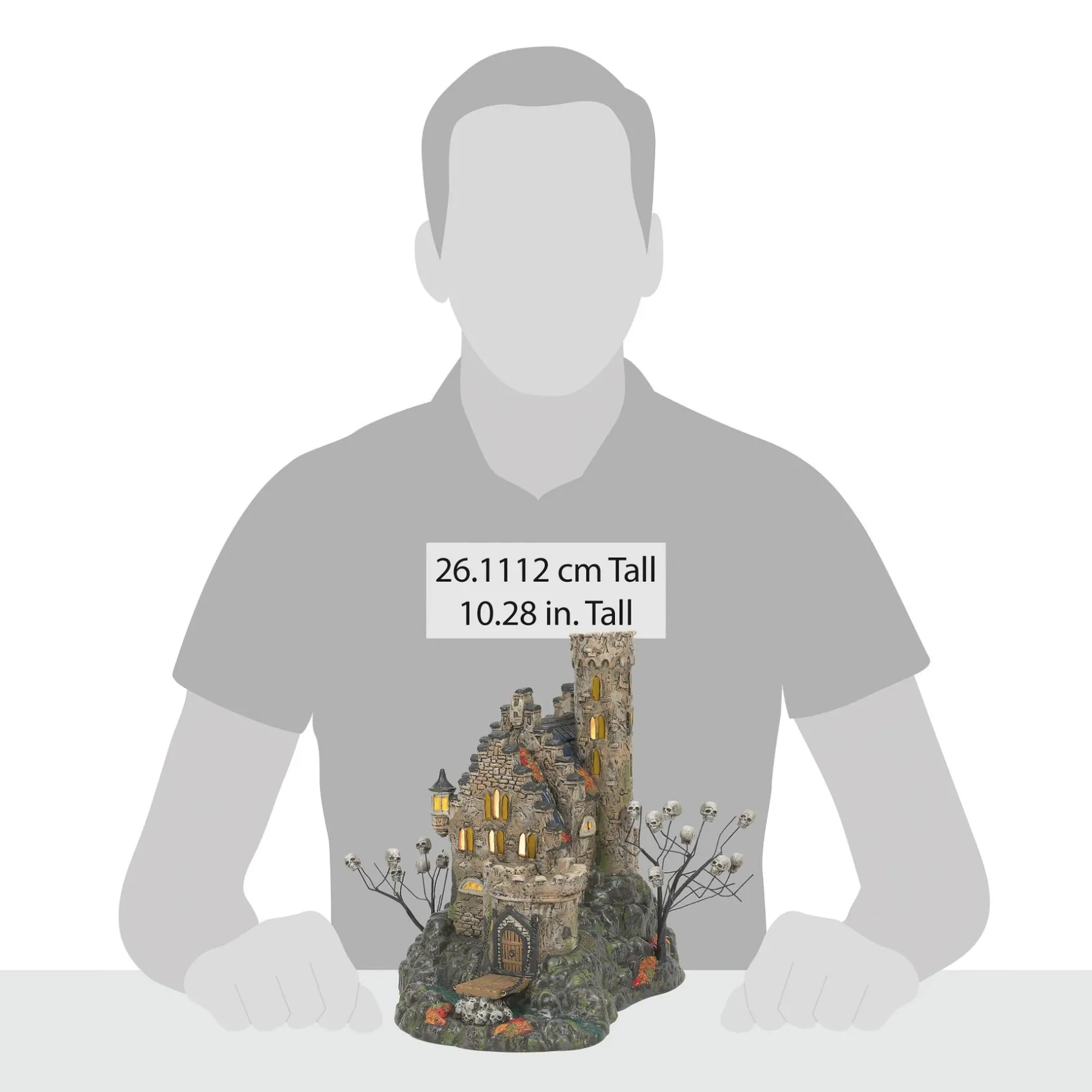 Online The Mad Knight of Calvaria Snow Village Halloween