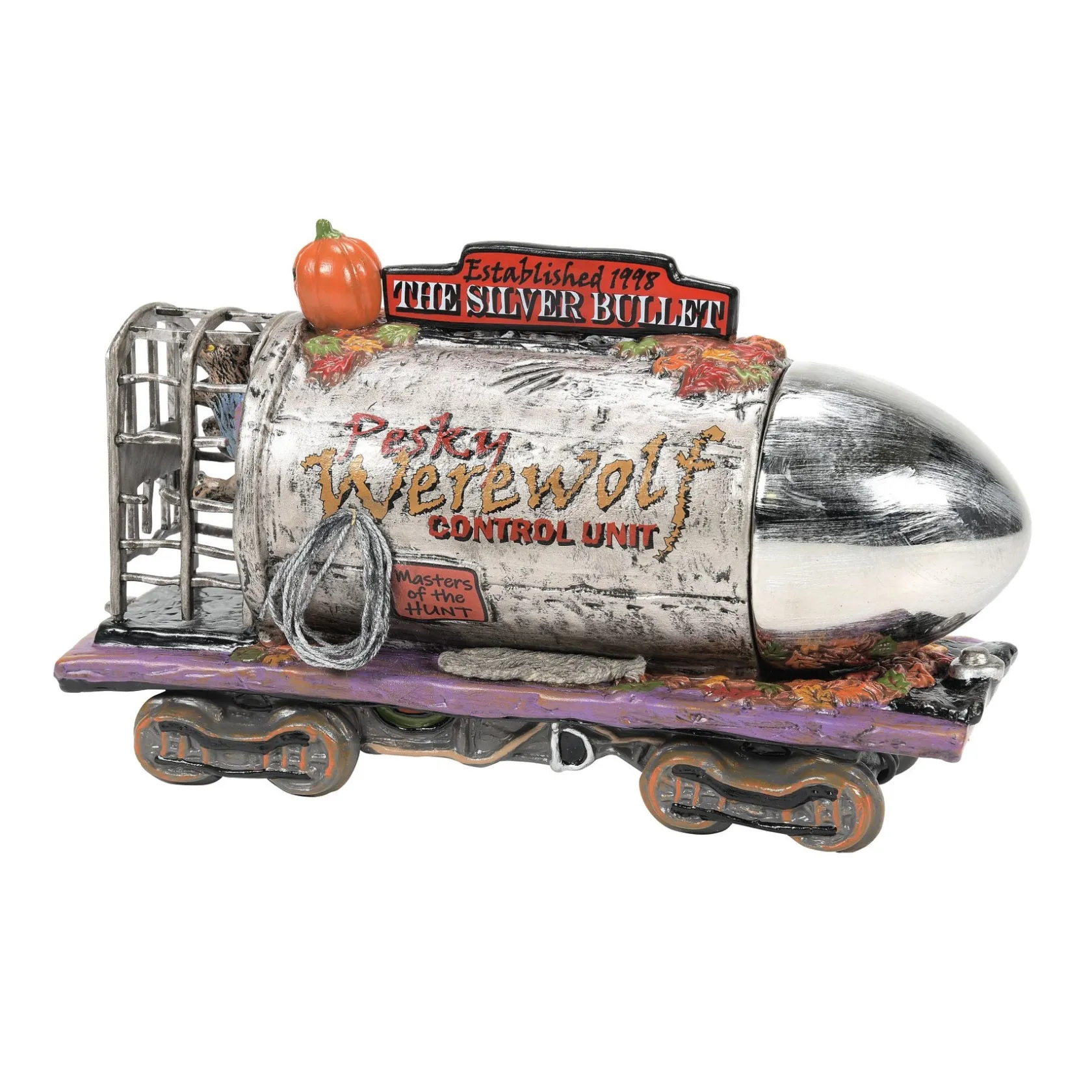 Sale The Silver Bullet, 25th Anniv Snow Village Halloween